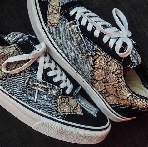 how much are gucci vans|Vans special editions.